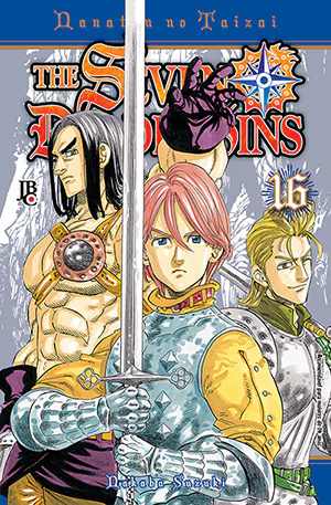 Capa de The Seven Deadly Sins #16, Editora JBC