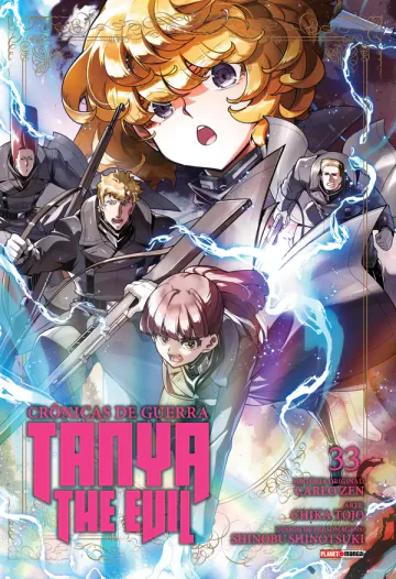 Capa de Tanya The Evil: Crônicas De Guerra Vol. 33, Panini