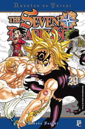 Capa de The Seven Deadly Sins #29, Editora JBC