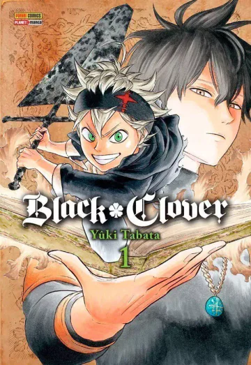 Capa de Black Clover Vol. 1, Panini