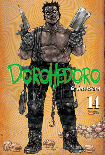 Capa de Dorohedoro Vol. 14, Panini