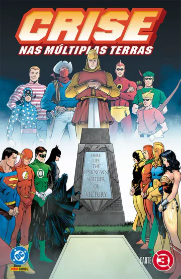 Capa de Crise Nas Infinitas Terras Vol. 03 - Crise Nas Múltiplas Terras Parte 03, Panini