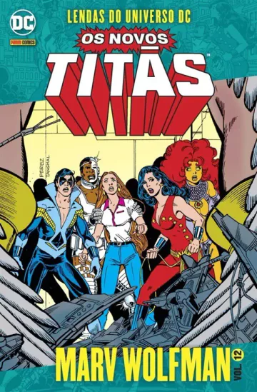 Capa de Os Novos Titãs Vol. 12, Panini