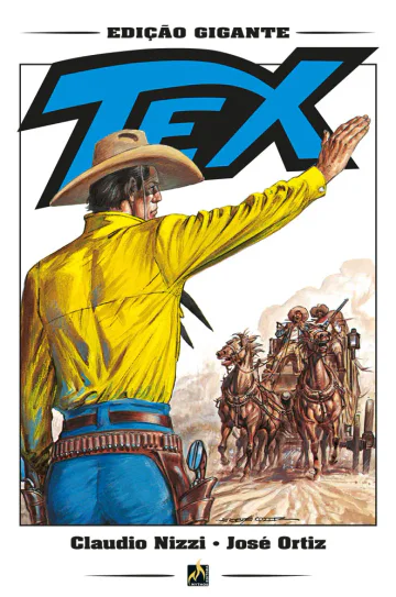 Capa de Tex Gigante — 2ª Série nº 6, Mythos Editora