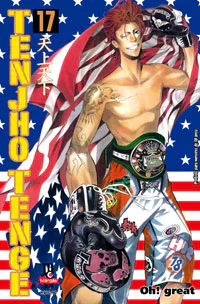 Capa de Tenjho Tenge #17, Editora JBC