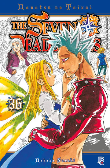 Capa de The Seven Deadly Sins #36, Editora JBC