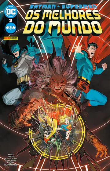Capa de Batman/Superman: Os Melhores Do Mundo Vol. 3, Panini