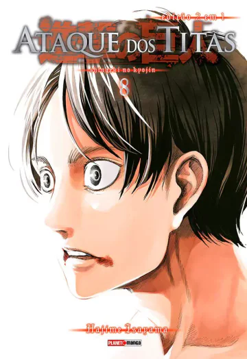 Capa de Ataque Dos Titãs (2 Em 1) Vol. 08, Panini