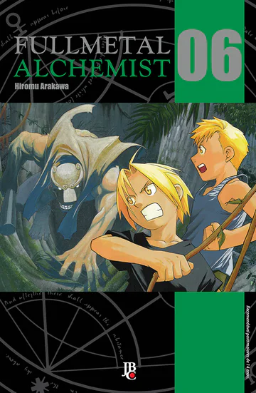 Capa de Fullmetal Alchemist ESP. #06, Editora JBC