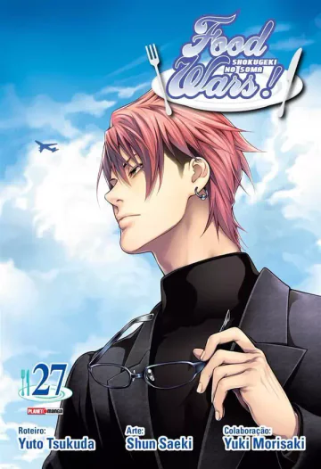 Capa de Food Wars Vol. 27, Panini