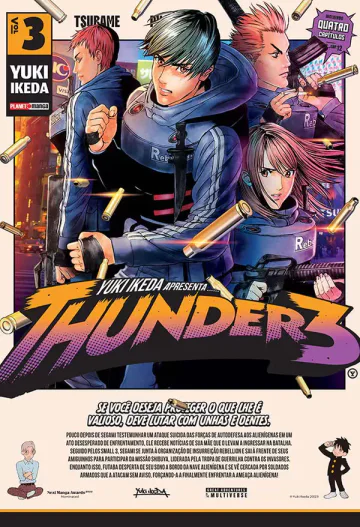 Capa de Thunder 3 Vol. 3, Panini