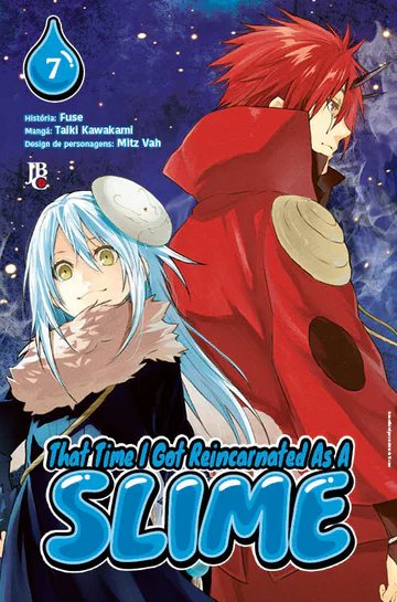Capa de That Time I Got Reincarnated as a Slime #07, Editora JBC