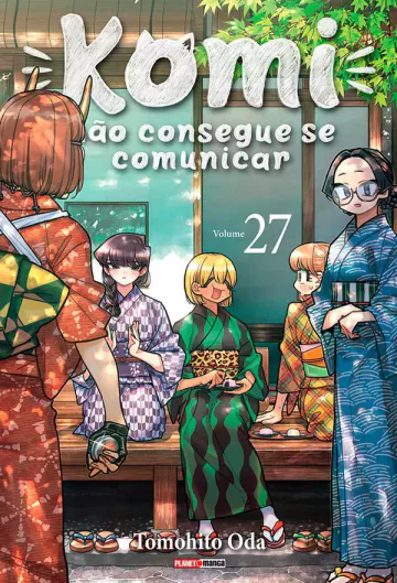 Capa de Komi Não Consegue Se Comunicar Vol. 27, Panini