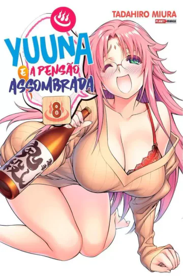 Capa de Yuuna E A Pensão Assombrada Vol. 8, Panini