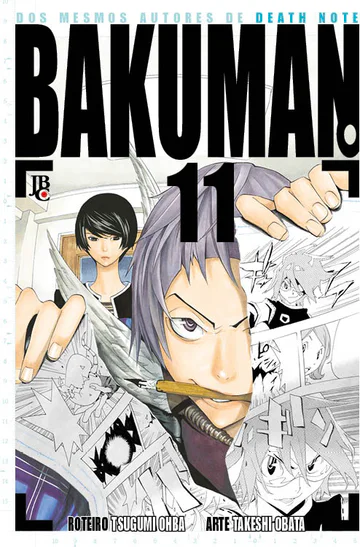 Capa de Bakuman #11, Editora JBC