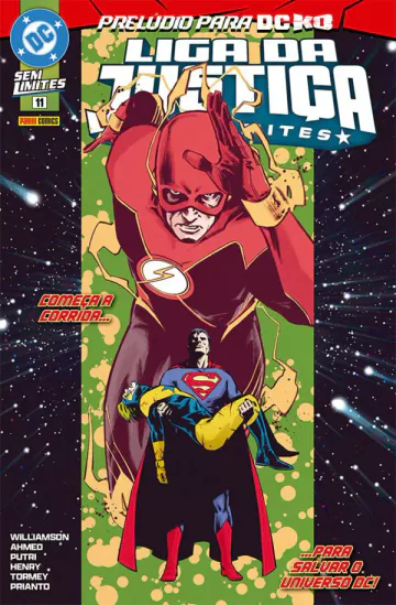 Capa de Liga Da Justiça Sem Limites (2025) 11, Panini