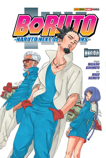 Capa de Boruto: Naruto Next Generations Vol. 18, Panini