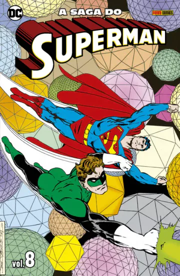 Capa de A Saga Do Superman Vol. 8, Panini