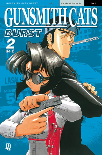 Capa de Gunsmith Cats - Burst BIG #02, Editora JBC