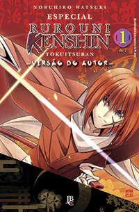 Capa de Especial Rurouni Kenshin Versão do Autor #01, Editora JBC