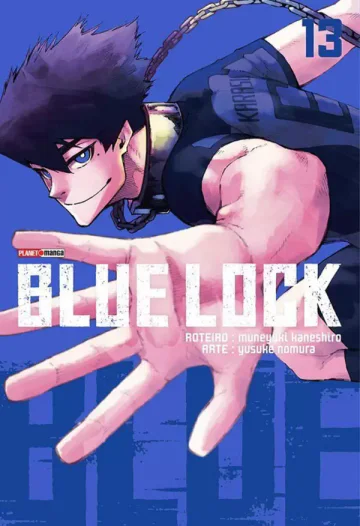 Capa de Blue Lock Vol. 13, Panini