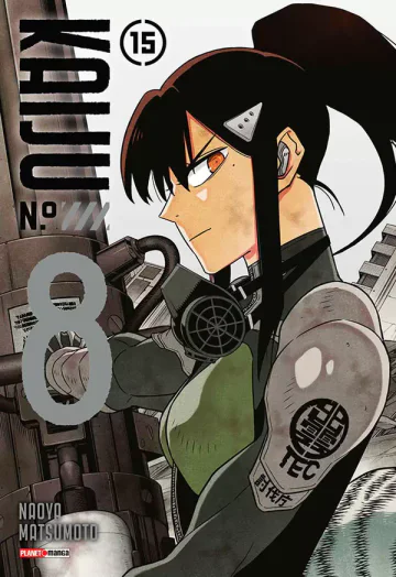 Capa de Kaiju N.° 8 Vol. 15, Panini