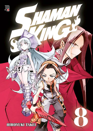 Capa de Shaman King BIG #08, Editora JBC