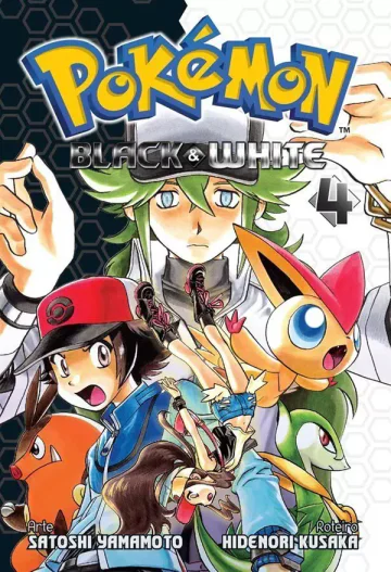 Capa de Pokémon Black And White Vol. 4, Panini