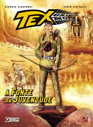 Capa de Tex Graphic Novel — Volume 15, Mythos Editora