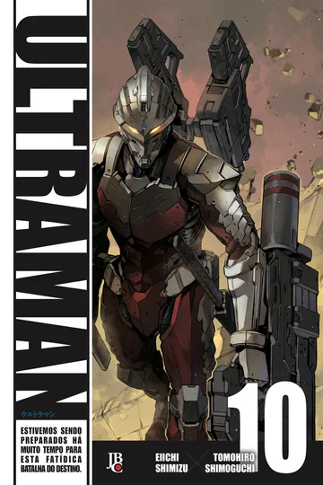 Capa de Ultraman #10, Editora JBC