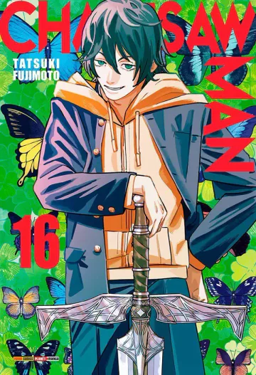 Capa de Chainsaw Man Vol. 16, Panini