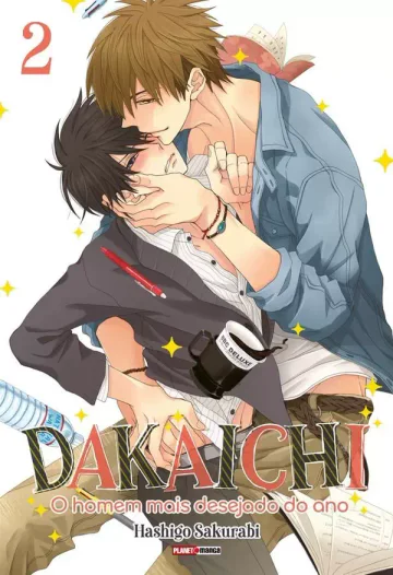 Capa de Dakaichi: O Homem Mais Desejado Do Ano Vol. 2, Panini