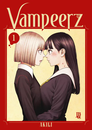 Capa de Vampeerz #01, Editora JBC