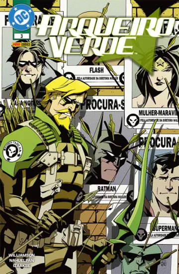 Capa de Arqueiro Verde (2024) 03, Panini