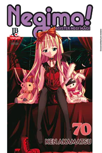 Capa de Negima! #70, Editora JBC