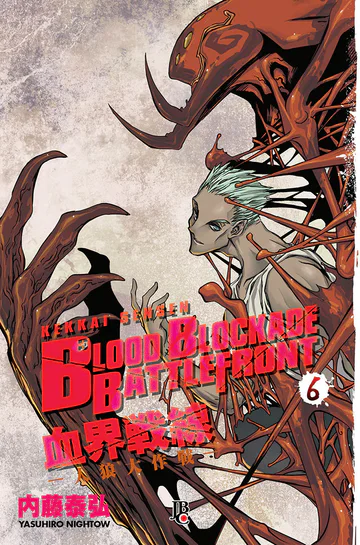 Capa de Blood Blockade Battlefront #06, Editora JBC