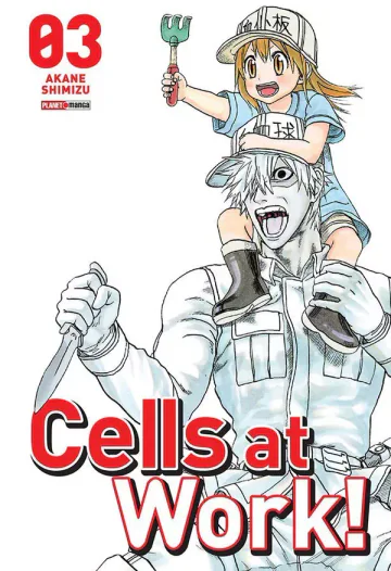 Capa de Cells At Work Vol. 3, Panini