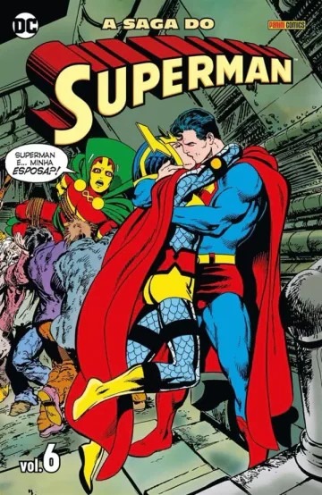 Capa de A Saga Do Superman Vol. 6, Panini