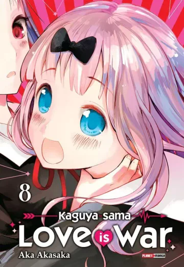 Capa de Kaguya Sama - Love Is War Vol. 8, Panini