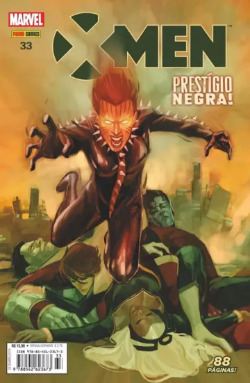Capa de X-Men (2017) Vol. 33, Panini