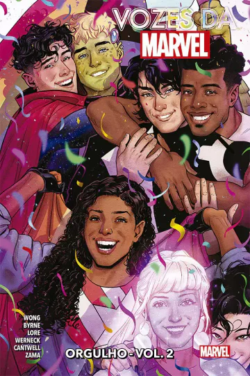 Capa de Vozes Da Marvel: Orgulho Vol. 2, Panini