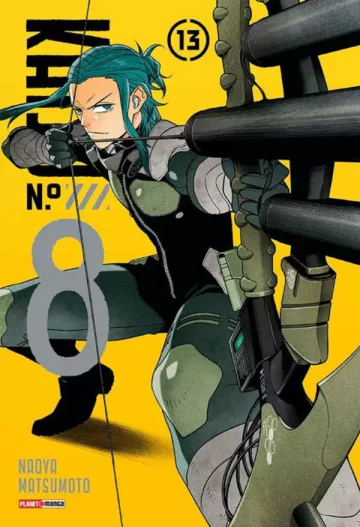 Capa de Kaiju N.° 8 Vol. 13, Panini