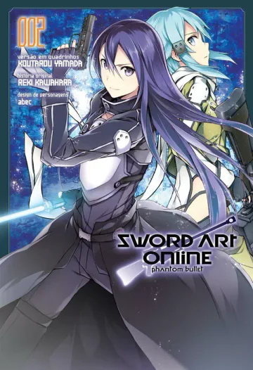 Capa de Sword Art Online: Phantom Bullet Vol. 2, Panini