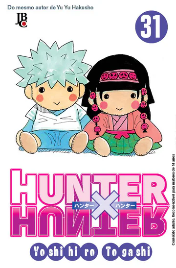 Capa de Hunter X Hunter #31, Editora JBC