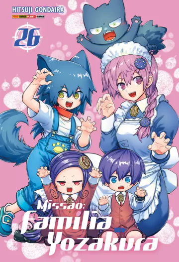 Capa de Missão: Família Yozakura Vol. 26, Panini