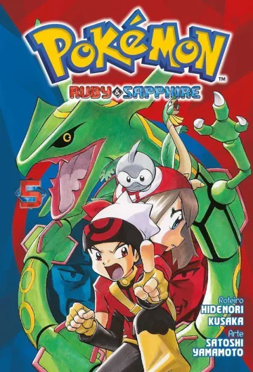 Capa de Pokémon Ruby And Sapphire Vol. 5, Panini