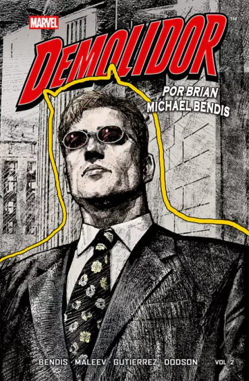 Capa de Demolidor Por Brian Michael Bendis Vol. 02, Panini