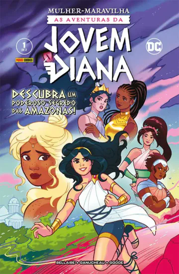Capa de A Jovem Diana Vol. 1, Panini