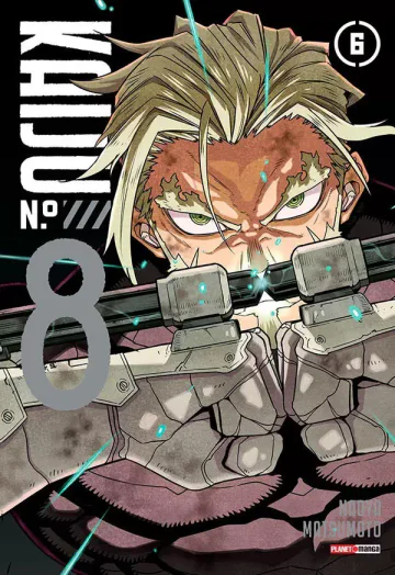 Capa de Kaiju N.° 8 Vol. 6, Panini