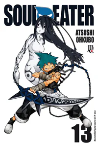 Capa de Soul Eater #13, Editora JBC